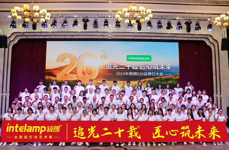 追光二十載 匠心筑未來(lái) 穎朗20周年慶暨520品牌日